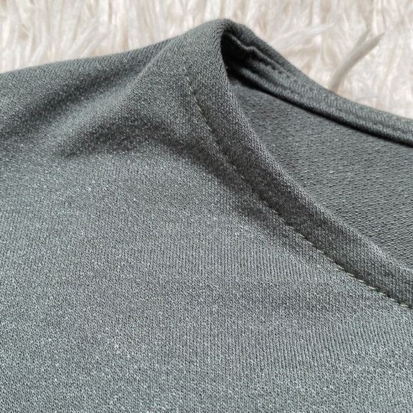 Jenny Boston Twist Hem Dolman Top 💗 Olive - Picture 8 of 13